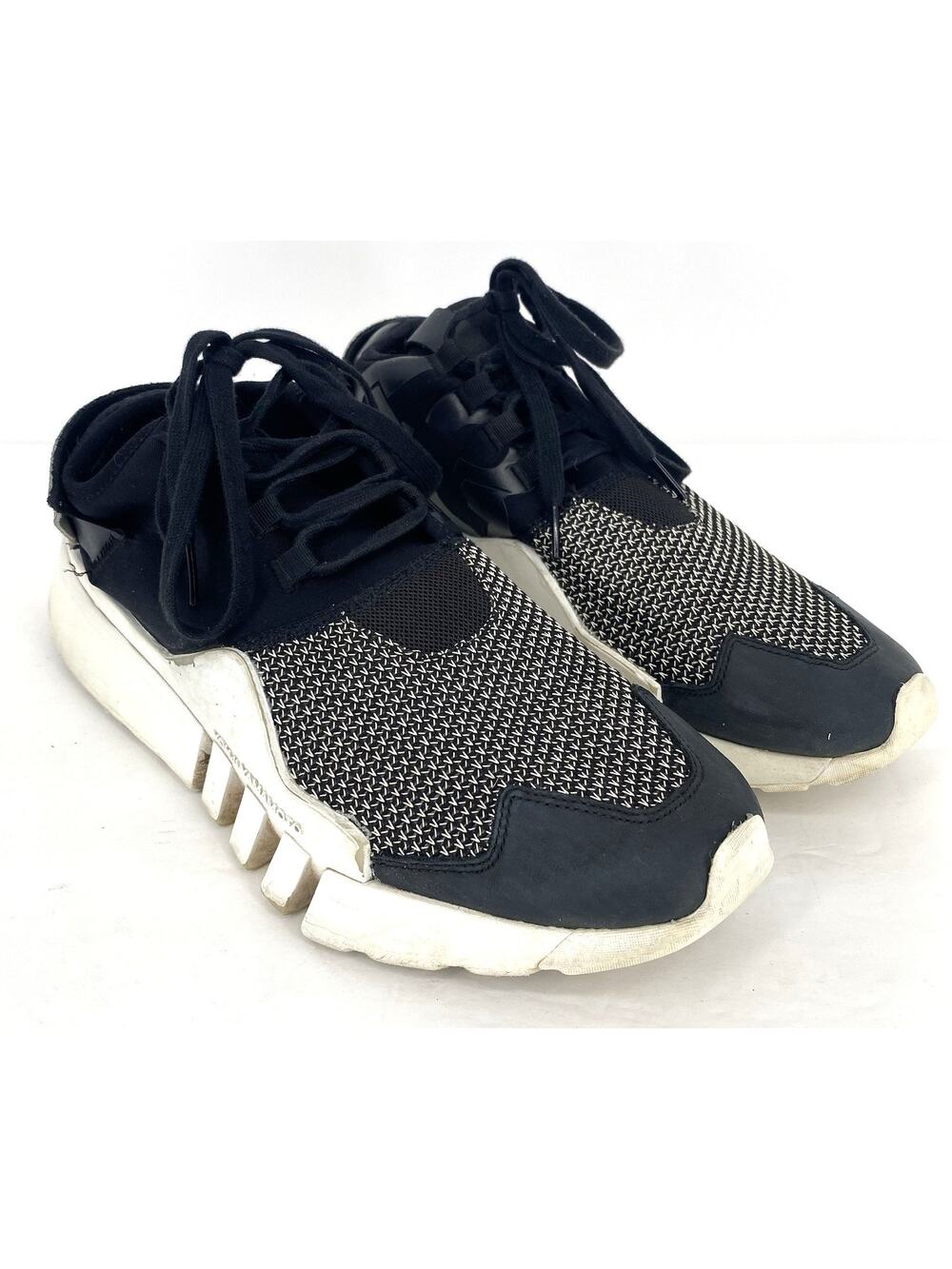 Adidas Y-3 Ayero Sneakers Yohji Yamamoto Black Knit Shoes Mens 11